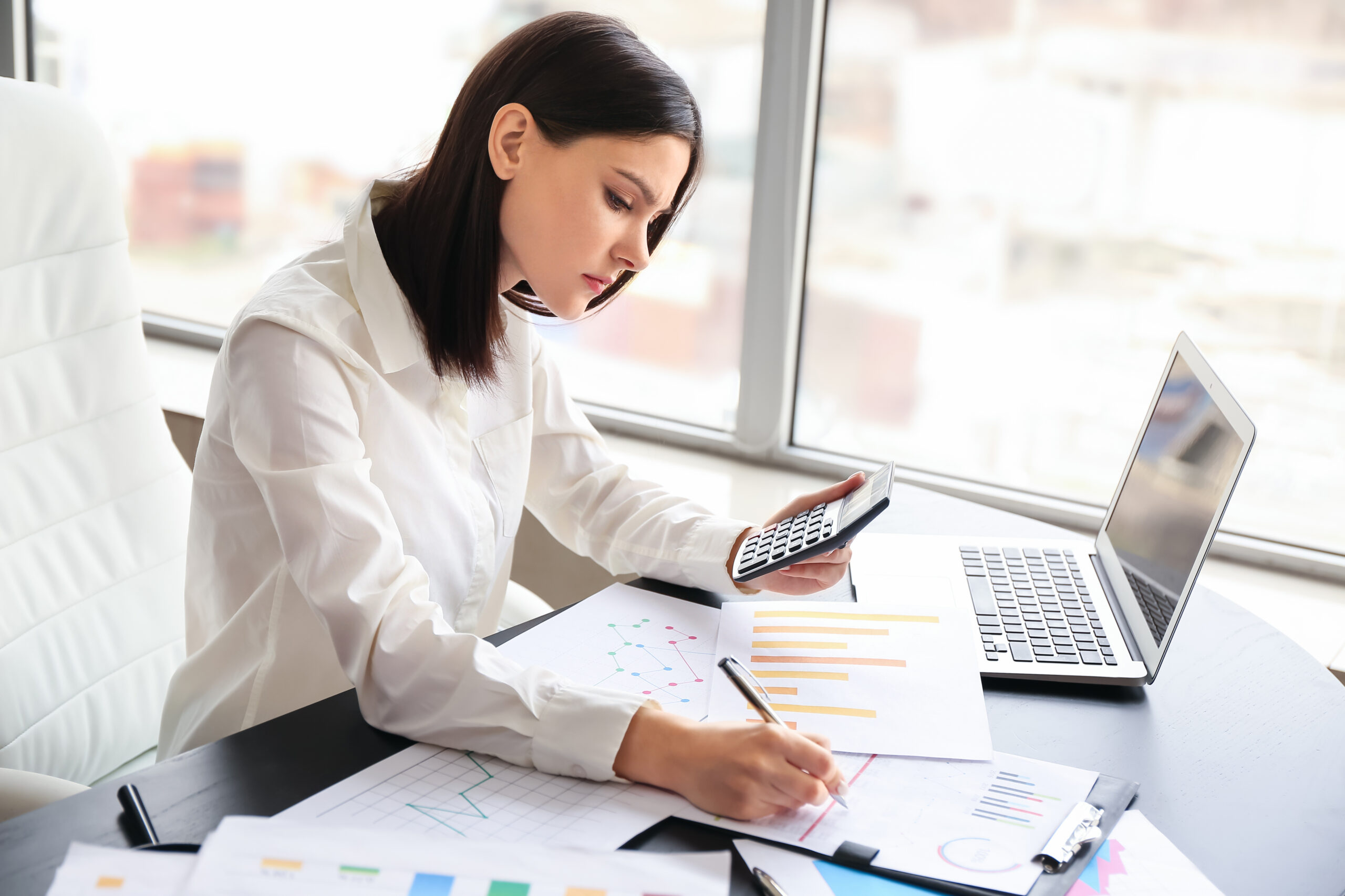 Female Accountants At Work