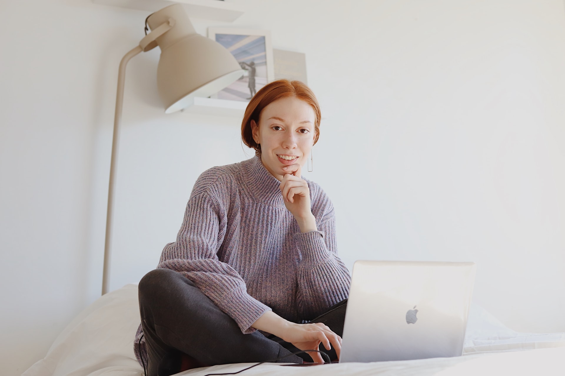 lady working on computer