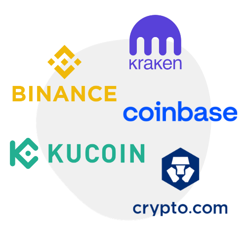 crypto currency platform logos